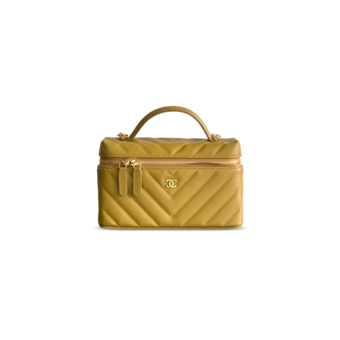 CHANEL VANITY WITH CHAIN GRAINED CALFSKIN AP5212 (19.5*17*5cm)